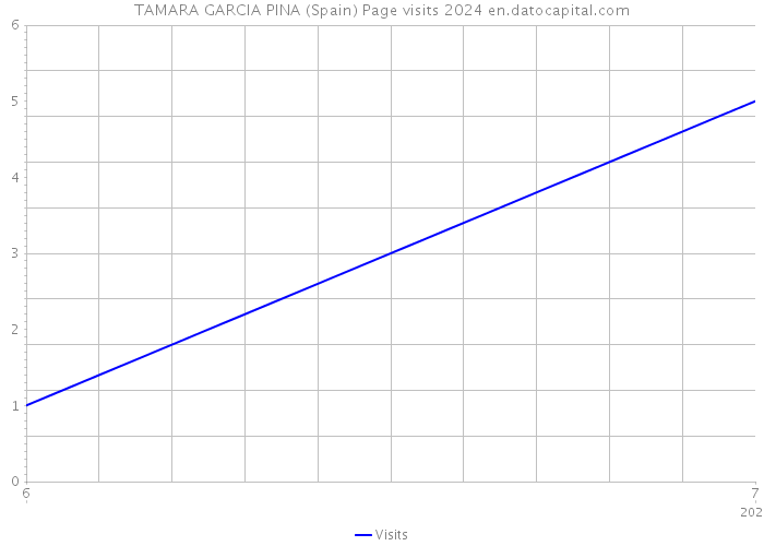 TAMARA GARCIA PINA (Spain) Page visits 2024 