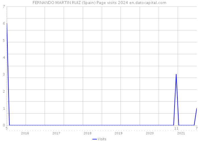 FERNANDO MARTIN RUIZ (Spain) Page visits 2024 